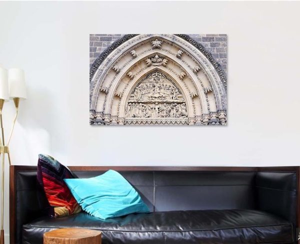 Main Entrance Door Last Supper Portal Last Supper Christian Premium Multi Canvas Prints, Multi Piece Panel Canvas Luxury Gallery Wall Fine Art Print - Image 4