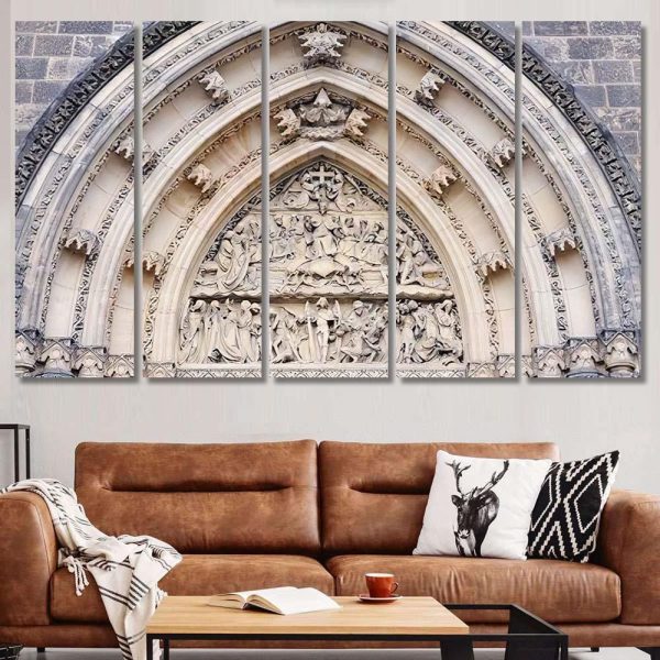 Main Entrance Door Last Supper Portal Last Supper Christian Premium Multi Canvas Prints, Multi Piece Panel Canvas Luxury Gallery Wall Fine Art Print - Image 8