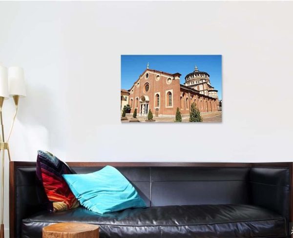 Dominican Convent Church Santa Maria Delle Last Supper Christian Premium Multi Canvas Prints, Multi Piece Panel Canvas Luxury Gallery Wall Fine Art Print - Image 3