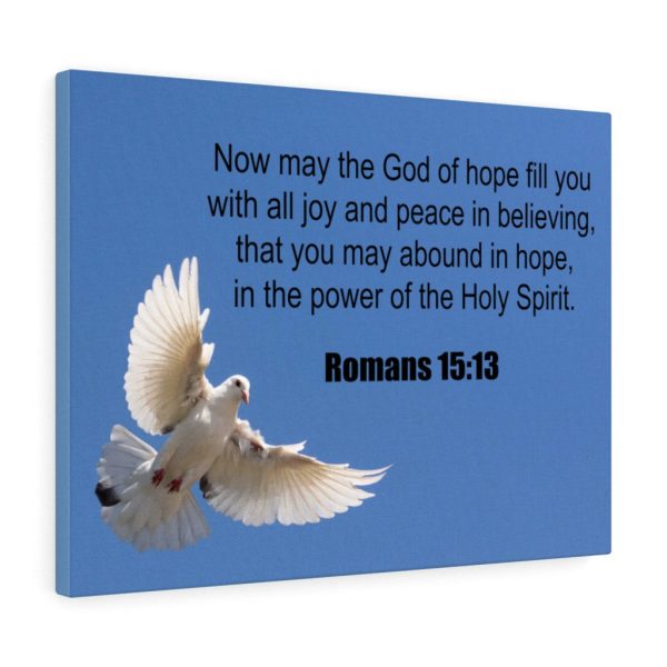 Scripture Canvas God of Hope Romans 15:13 Christian Meaningful Framed Prints, Canvas Paintings - Image 5