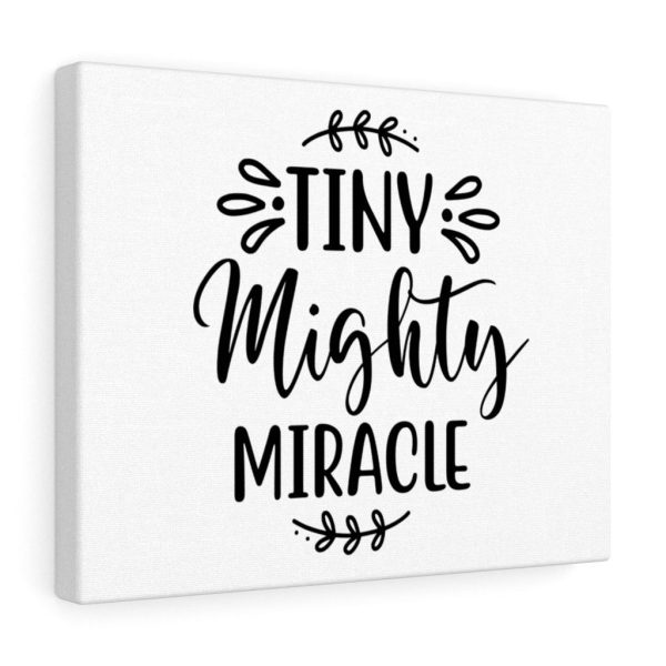 Scripture Canvas Tiny Mighty Miracle Christian Meaningful Framed Prints, Canvas Paintings - Image 4