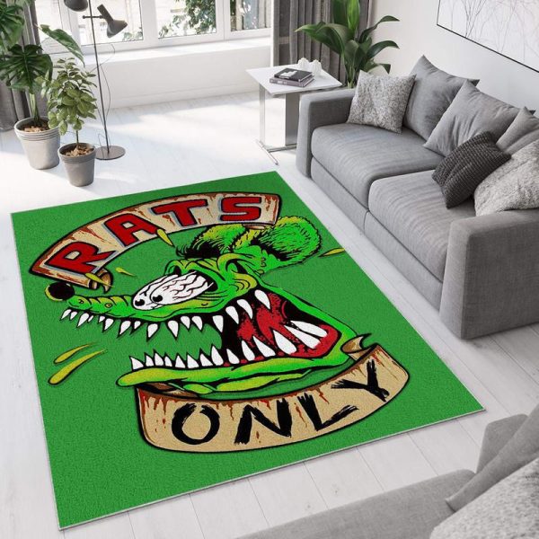 Rat Fink Rat Only Area Rug Carpet - Image 2