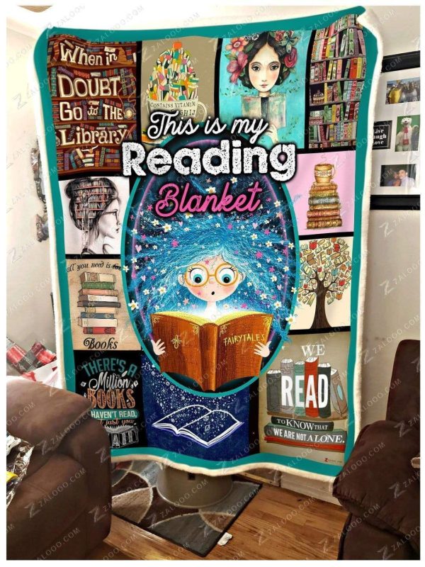 Blanket - Read - This Is My Reading Blanket - Image 2