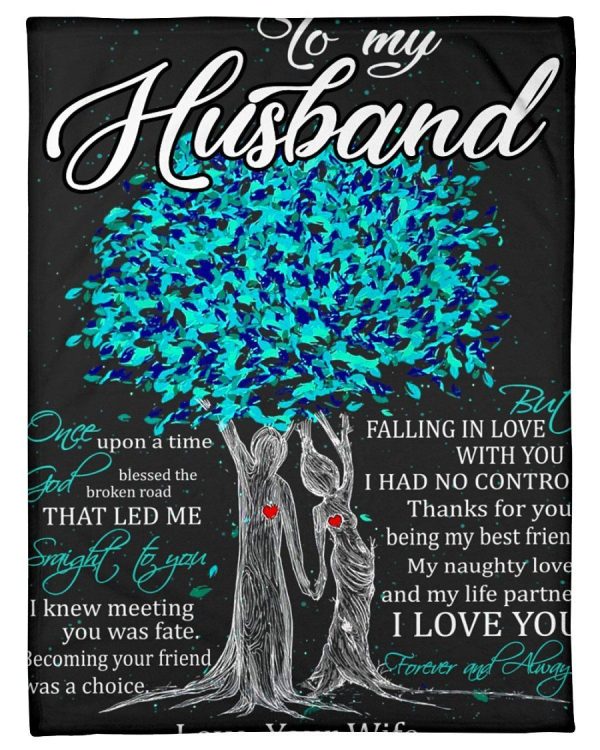 Falling In Love With You I Had No Control Great Gift For Husband Fleec