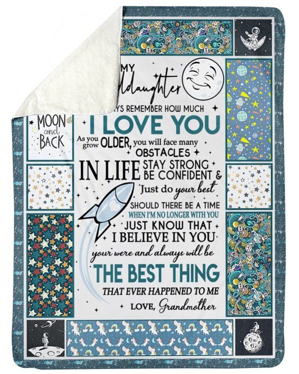 Love You To The Moon And Back Lovely Message From Grandmother Gifts Fo