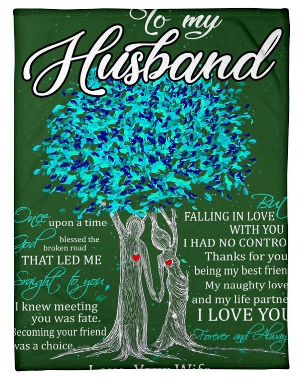 Falling In Love With You I Had No Control Great Gift For Husband Fleec - Image 2