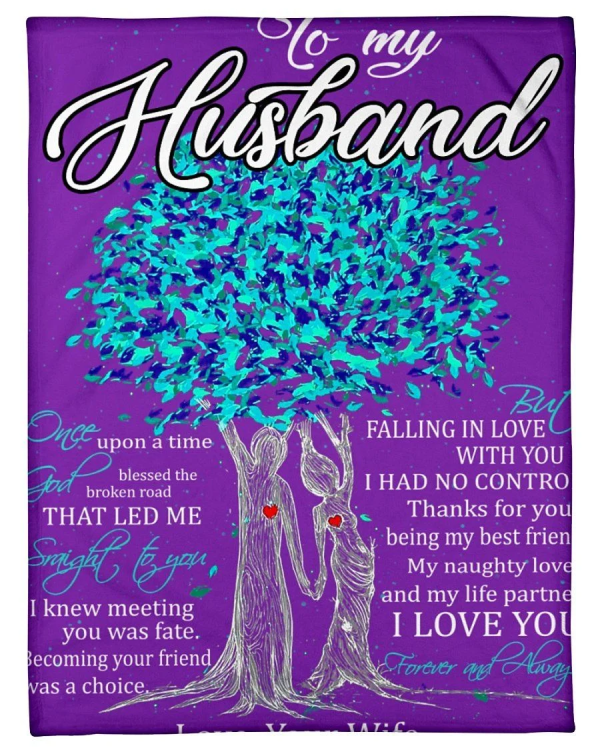 Falling In Love With You I Had No Control Great Gift For Husband Fleec - Image 3