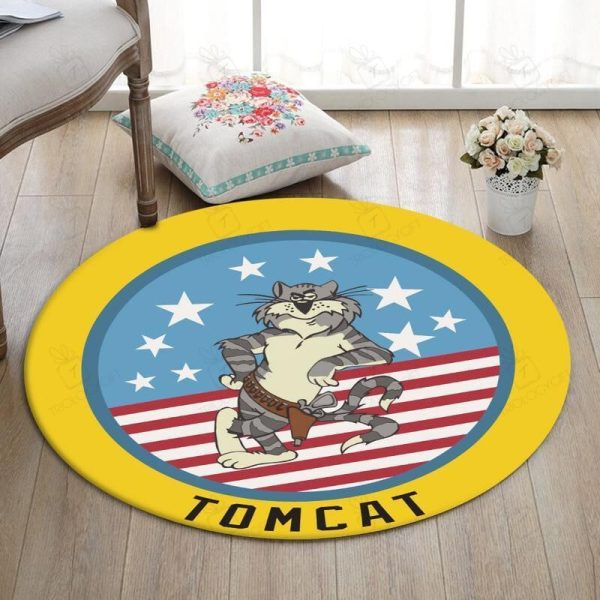 Topgun Round Mat Top Gun Round Floor Mat Room Rugs Carpet Outdoor Rug Washable Rugs