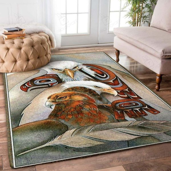 Eagle Rectangle Rug Decor Area Rugs For Living Room Bedroom Kitchen Rugs Home Carpet Flooring Rs012927 Print