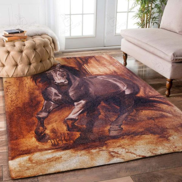 Horse Rectangle Rug Decor Area Rugs For Living Room Bedroom Kitchen Rugs Home Carpet Flooring Rs016080 Print