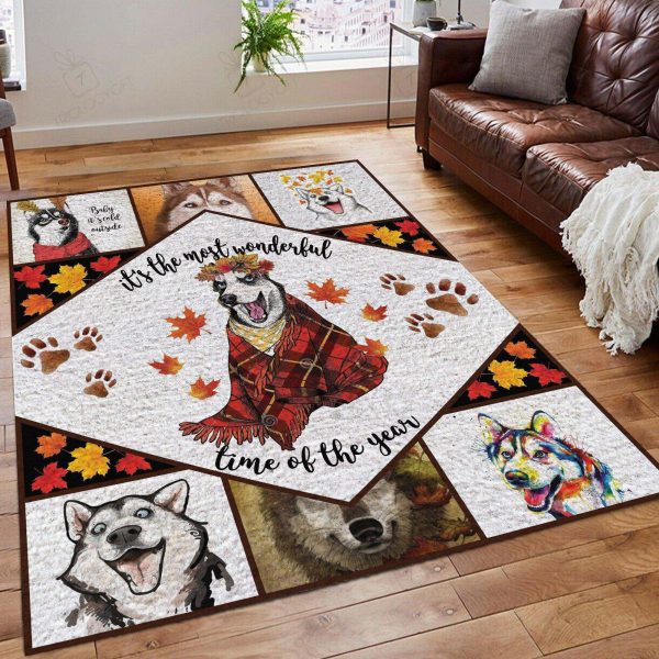 Husky Autumn So Cool Rectangle Rug Decor Area Rugs For Living Room Bedroom Kitchen Rugs Home Carpet Flooring Rs016418 Print