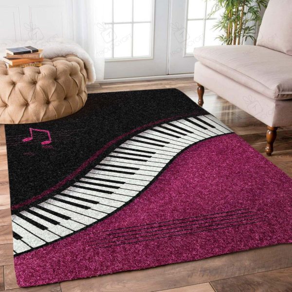 Music Rectangle Area Rugs Carpet For Living Room, Bedroom, Kitchen Rugs, Non-Slip Carpet Rp122693 Print